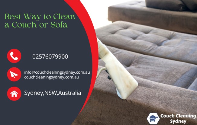 Best Way to Clean a Couch or Sofa